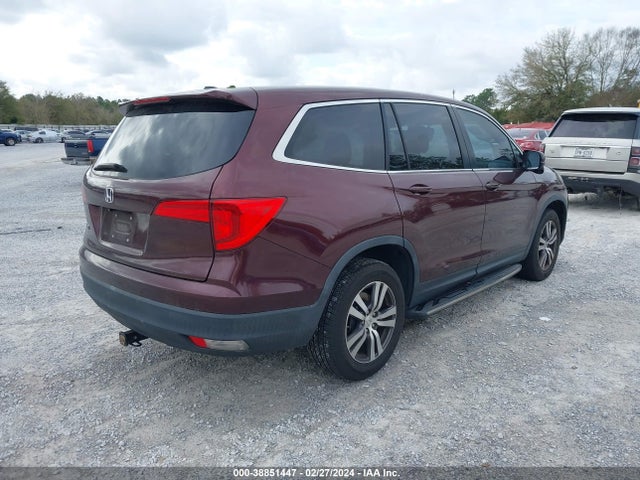 Honda Pilot Ex-l 2017 5FNYF5H86HB004155 Image 4