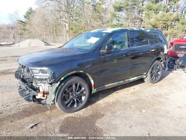 1C4RDJDG4MC643352 Dodge Durango Gt Plus Awd