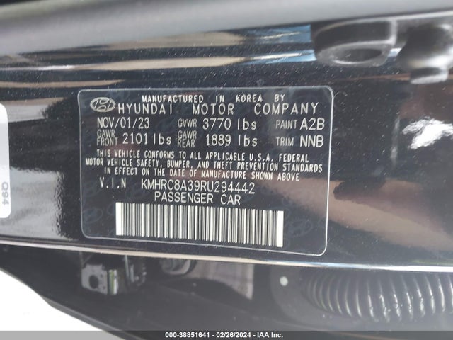 Hyundai Venue Sel 2024 KMHRC8A39RU294442 Image 9