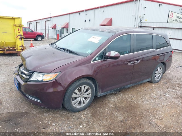 Honda ODYSSEY EX 2014 5FNRL5H43EB028967 Image 2