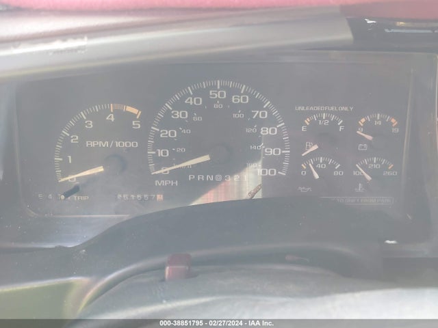 1995 CHEVROLET GMT-400 C1500 VIN: 1GCEC19K1SE142936
