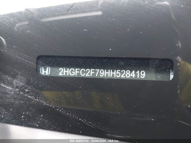 Honda CIVIC EX 2017 2HGFC2F79HH528419 Image 16