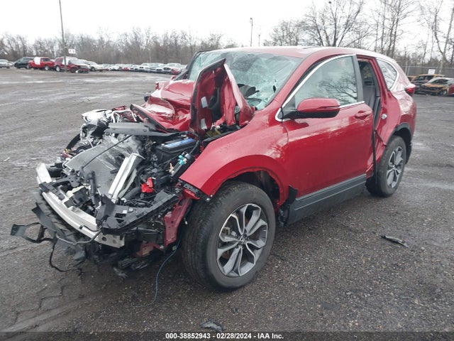 Honda Cr-v Awd Ex-l 2022 5J6RW2H89NA010839 Image 2