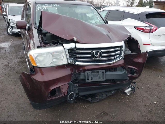 Honda Pilot Ex-l 2015 5FNYF4H60FB048478 Image 6