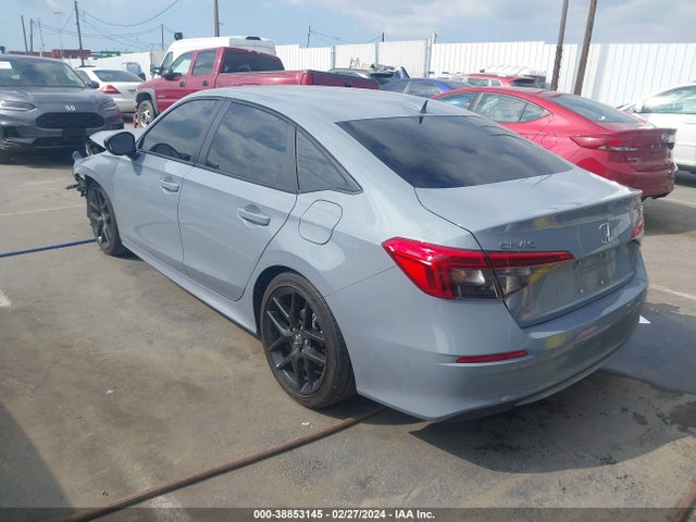 Honda Civic Sport 2022 2HGFE2F59NH581898 Image 3
