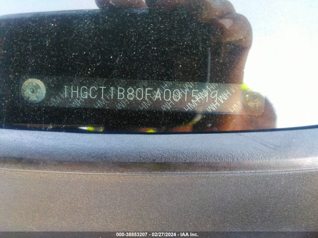 Honda Accord Ex-l 2015 1HGCT1B80FA001599 Image 9