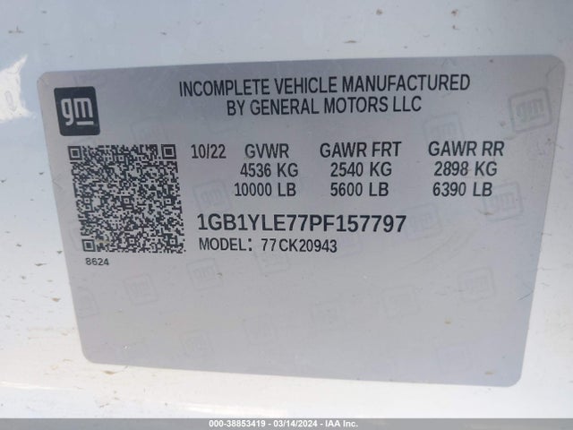 Chevrolet Silverado 2500hd 4wd  Long Bed Wt 2023 1GB1YLE77PF157797 Image 9