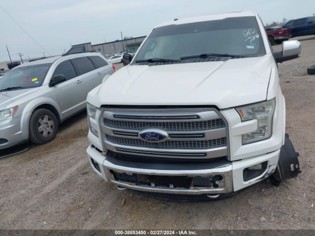 1FTEW1EF8FFC52575 Ford F-150 Platinum