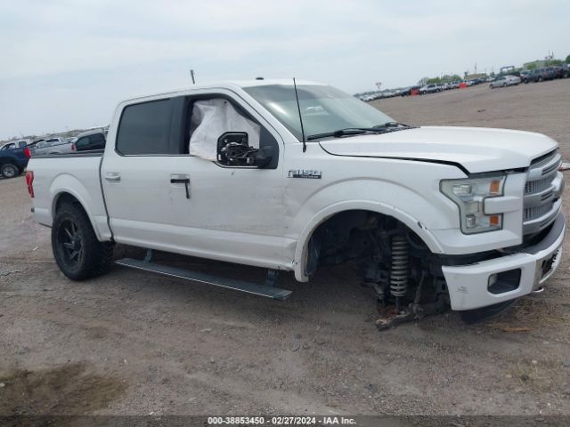 1FTEW1EF8FFC52575 Ford F-150 Platinum
