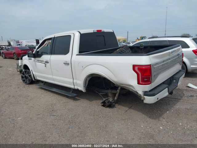 1FTEW1EF8FFC52575 Ford F-150 Platinum