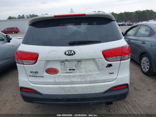 5XYPG4A36JG390821 KIA Sorento 2.4l Lx
