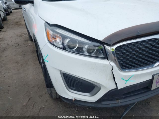 5XYPG4A36JG390821 KIA Sorento 2.4l Lx