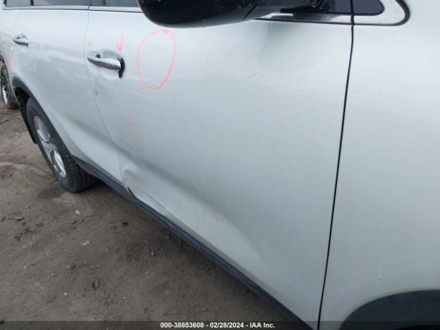 5XYPG4A36JG390821 KIA Sorento 2.4l Lx