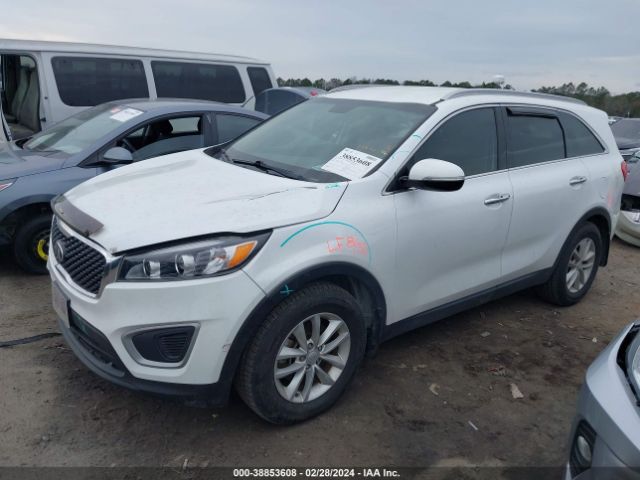5XYPG4A36JG390821 KIA Sorento 2.4l Lx