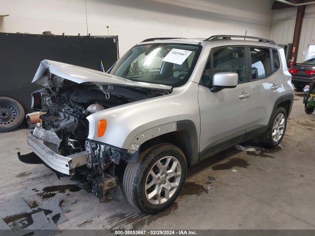 2018 Jeep Renegade Latitude 4x4 მანქანა იყიდება აუქციონზე, vin: ZACCJBBB0JPH13030, აუქციონის ნომერი: 38853667