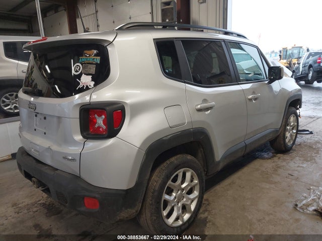 2018 Jeep Renegade Latitude 4x4 მანქანა იყიდება აუქციონზე, vin: ZACCJBBB0JPH13030, აუქციონის ნომერი: 38853667