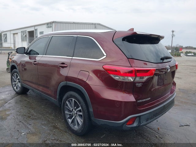 Toyota Highlander Xle 2019 5TDKZRFHXKS305909 Image 3