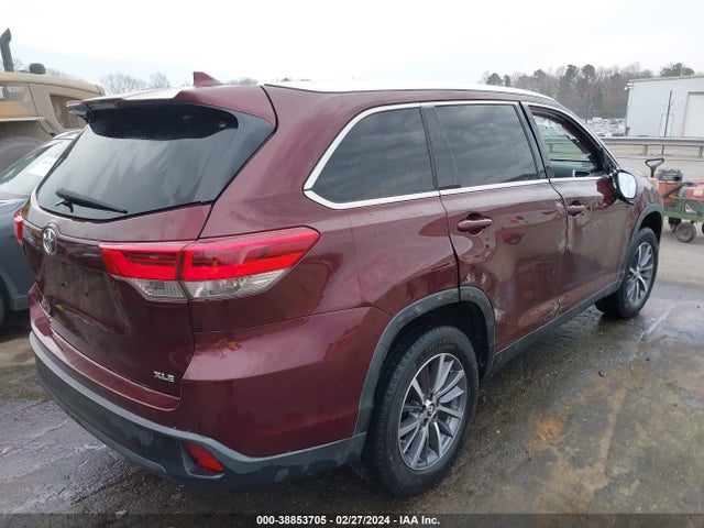 Toyota Highlander Xle 2019 5TDKZRFHXKS305909 Image 4