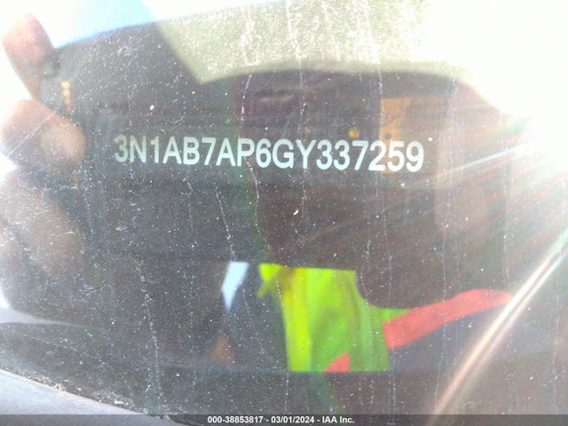 Nissan SENTRA S 2016 3N1AB7AP6GY337259 Image 9