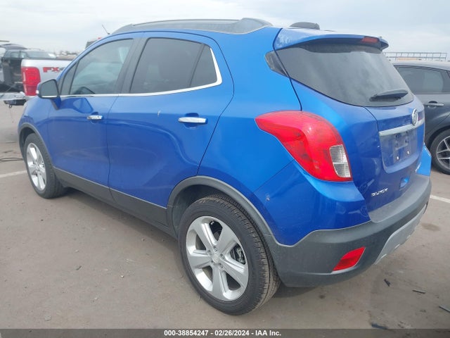 38854247 :رقم المزاد ، KL4CJASB9FB261245 vin ، 2015 Buick Encore مزاد بيع