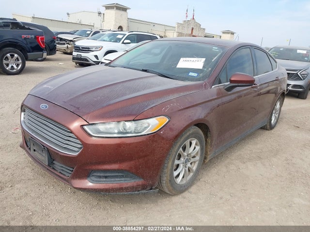 Ford FUSION S 2015 3FA6P0G76FR223960 Image 2