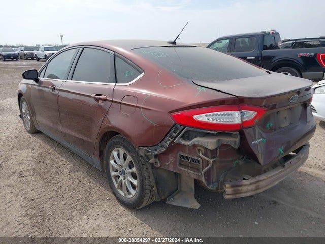 Ford FUSION S 2015 3FA6P0G76FR223960 Image 3