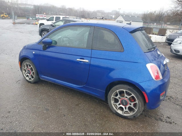 2013 FIAT 500 3C3CFFBR1DT515192 Photo 2