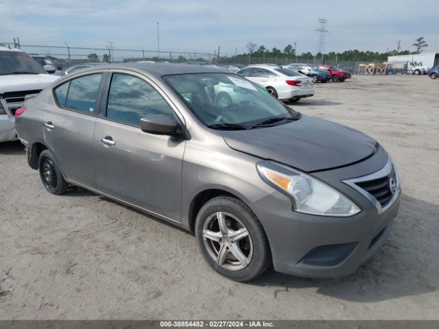 Auction sale of the 2017 Nissan Versa 1.6 S/1.6 S+/1.6 Sl/1.6 Sv, vin: 3N1CN7APXHK406524, lot number: 38854482