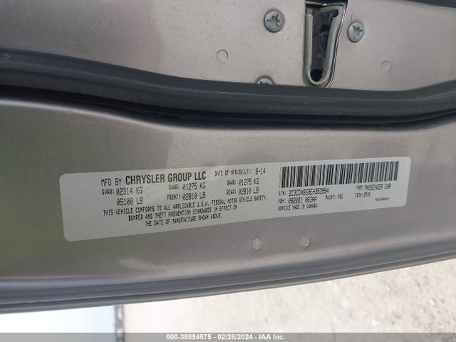 Dodge Charger Se 2014 2C3CDXBG9EH353994 Image 9