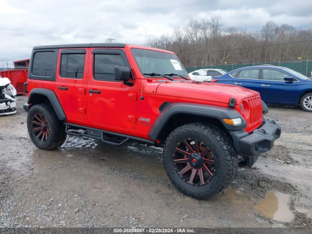 Продаж на аукціоні авто 2019 Jeep Wrangler Unlimited Sport S 4x4, vin: 1C4HJXDN5KW592235, номер лоту: 38854587