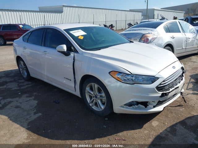 Ford Fusion Se Hybrid 2018 3FA6P0LU6JR203521 Image 1