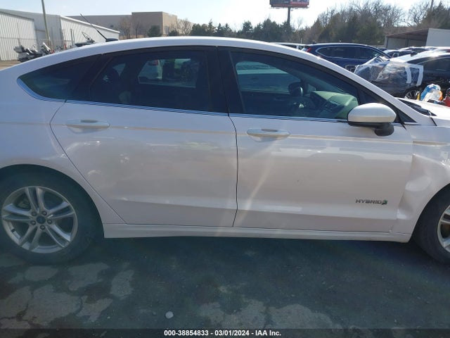 Ford Fusion Se Hybrid 2018 3FA6P0LU6JR203521 Image 13