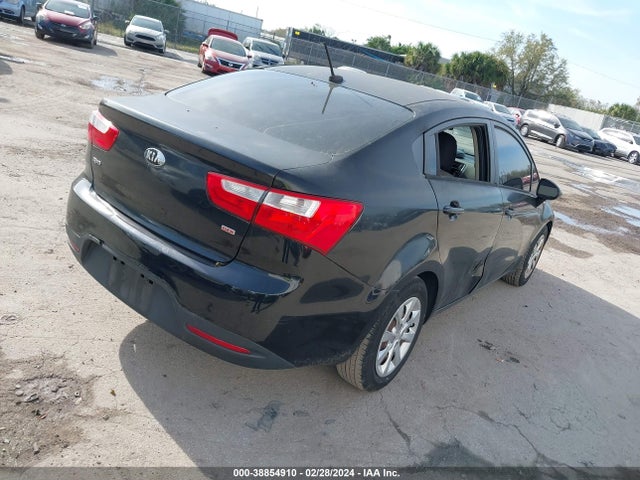 KIA RIO LX 2014 KNADM4A34E6372626 Image 4