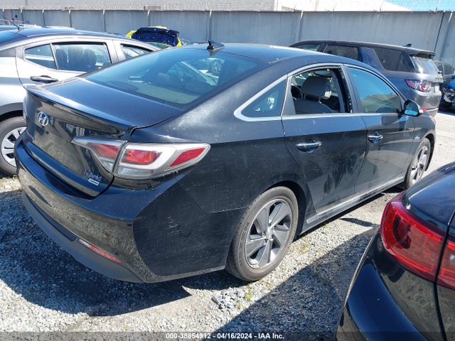 Hyundai Sonata Hybrid Limited 2017 KMHE34L3XHA065028 Image 4