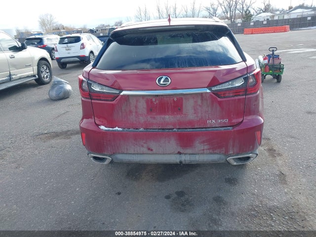 2017 LEXUS RX 350 VIN: 2T2BZMCA6HC102362