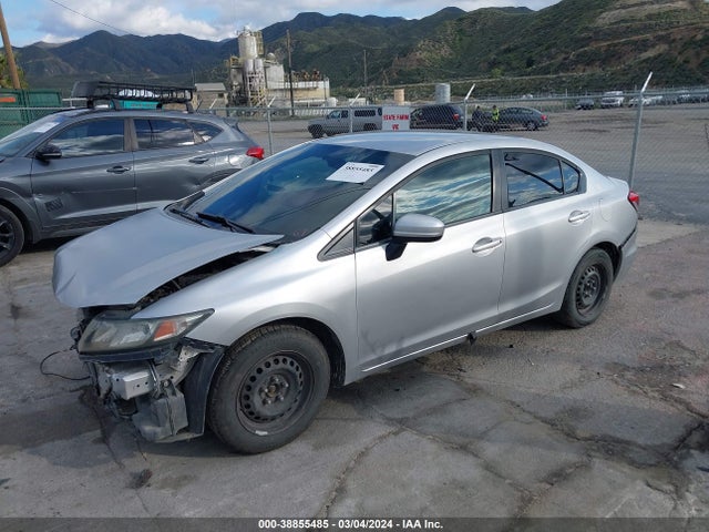 Honda Civic Lx 2015 19XFB2F55FE234461 Image 2