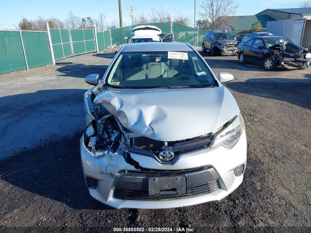 2016 TOYOTA COROLLA LE VIN: 2T1BURHE3GC707837