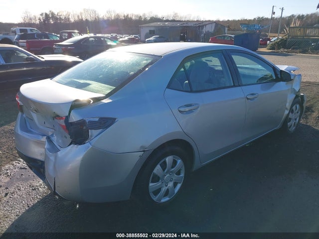 2016 TOYOTA COROLLA LE VIN: 2T1BURHE3GC707837