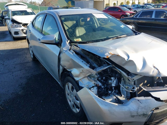 2016 TOYOTA COROLLA LE VIN: 2T1BURHE3GC707837