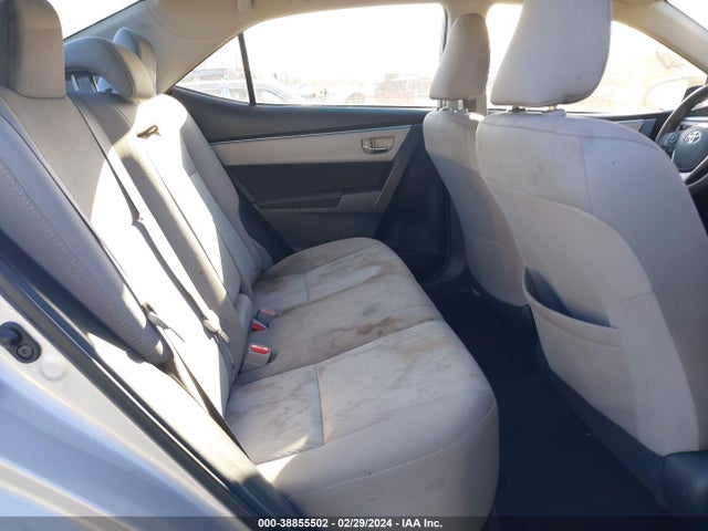 2016 TOYOTA COROLLA LE VIN: 2T1BURHE3GC707837