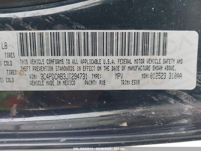 Dodge JOURNEY SE 2018 3C4PDCAB3JT294731 Image 9
