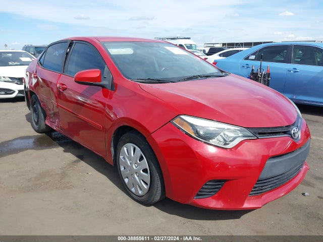 Toyota COROLLA LE 2016 2T1BURHE9GC574579 Image 1