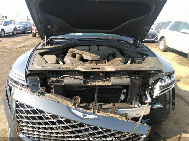 Genesis Gv80 3.5t Awd 2021 KMUHCESC7MU056771 Image 10