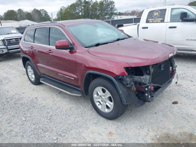 Auction sale of the 2016 Jeep Grand Cherokee Laredo, vin: 1C4RJEAGXGC390773, lot number: 38855758