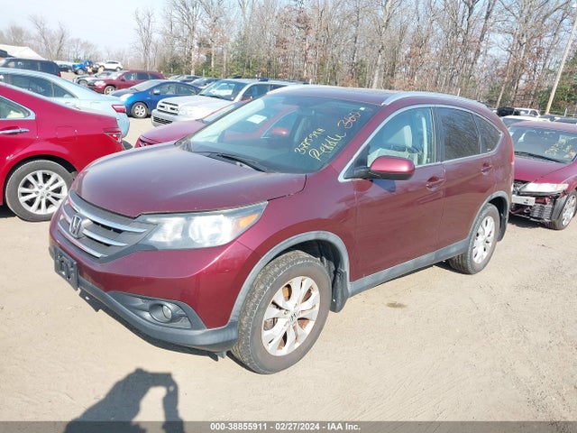2012 HONDA CR-V EX-L VIN: 5J6RM4H76CL070071