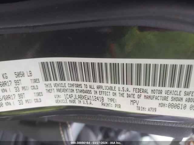 Jeep Cherokee Sport 2014 1C4PJLABXEW112418 Image 9