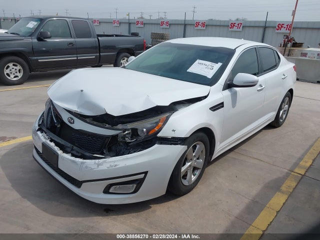 KIA Optima Lx 2015 5XXGM4A79FG358372 Image 2
