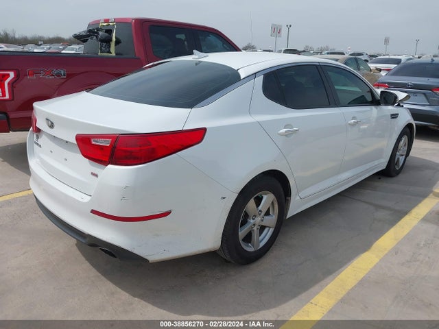 KIA Optima Lx 2015 5XXGM4A79FG358372 Image 4