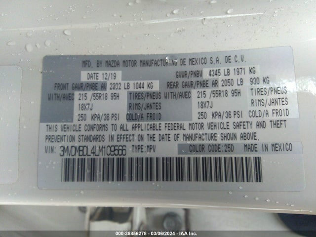 Mazda Cx-30 Preferred Package 2020 3MVDMBDL4LM109566 Image 9