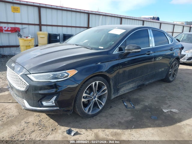 Ford Fusion Titanium 2019 3FA6P0D97KR152655 Image 2